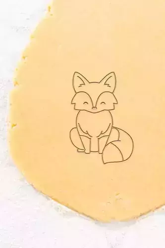 Fox Cookie Cutter - Biscuit Cutter