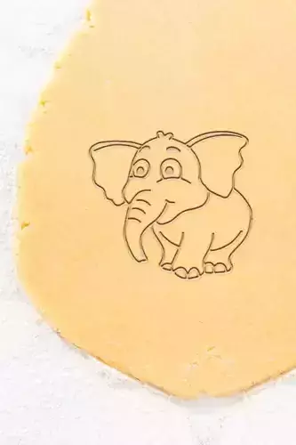 Elephant Cookie Cutter - Biscuit Cutter