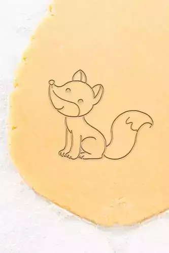 Fox Cookie Cutter - Biscuit Cutter