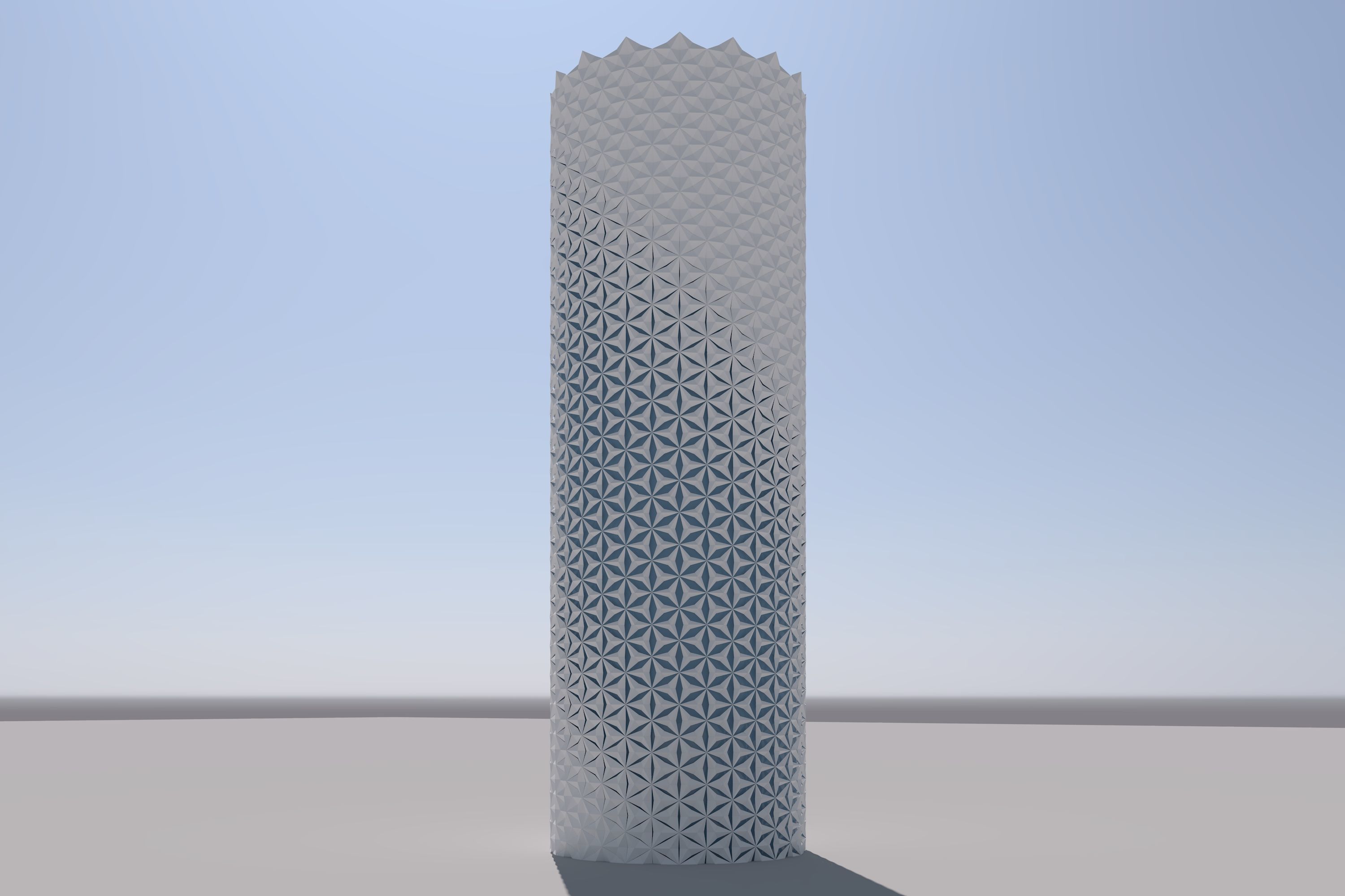 parametric Tower models 3D model_1