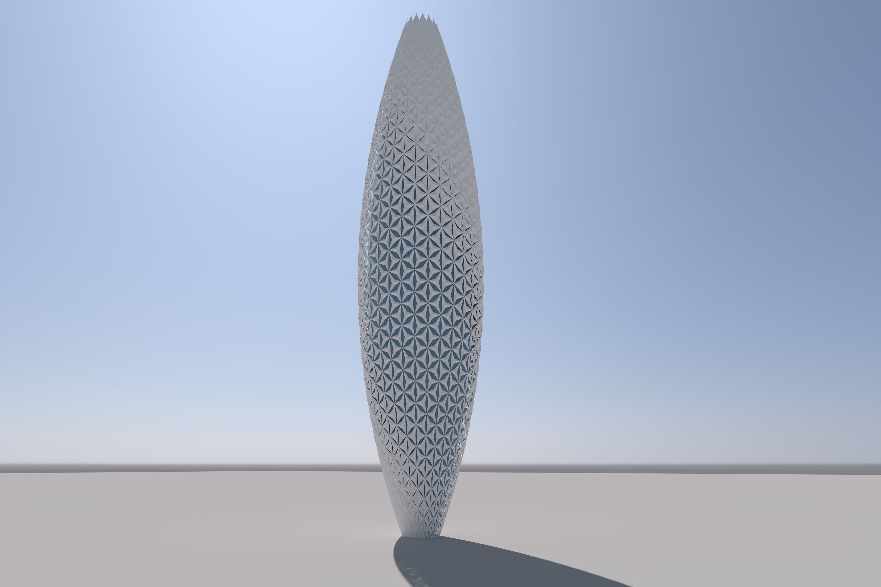 parametric Tower models 3D model_3