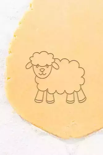 Sheep Cookie Cutter - Biscuit Cutter