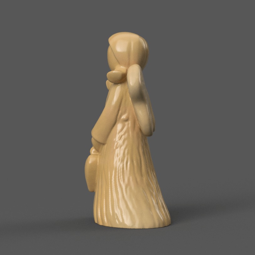 angel for Christmas 2 3D print model_2
