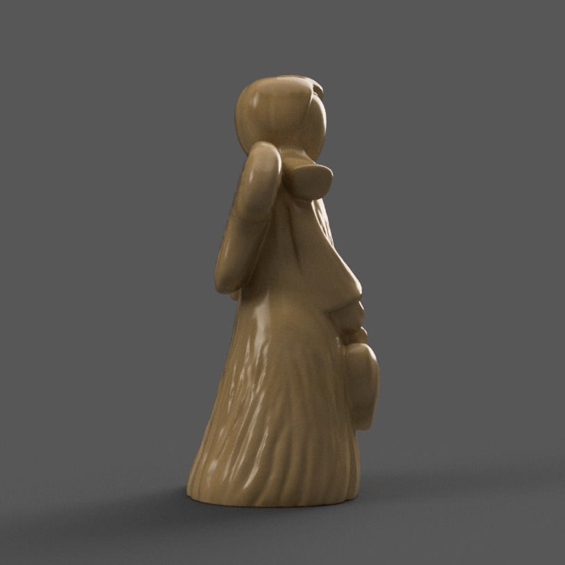 angel for Christmas 2 3D print model_6