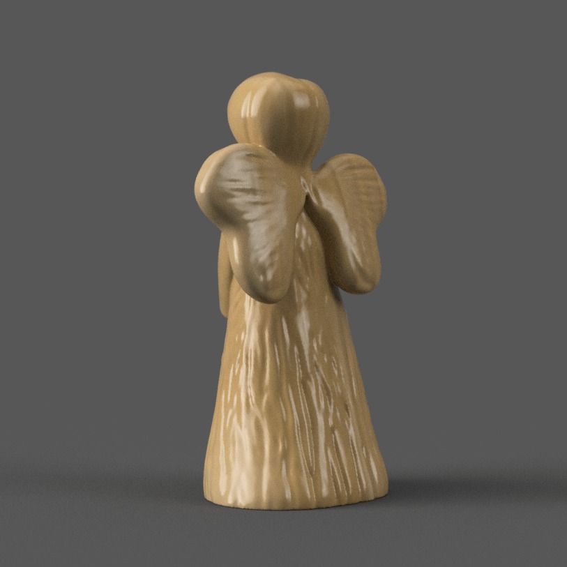 angel for Christmas 2 3D print model_3
