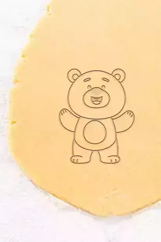 Bear Cookie Cutter - Biscuit Cutter