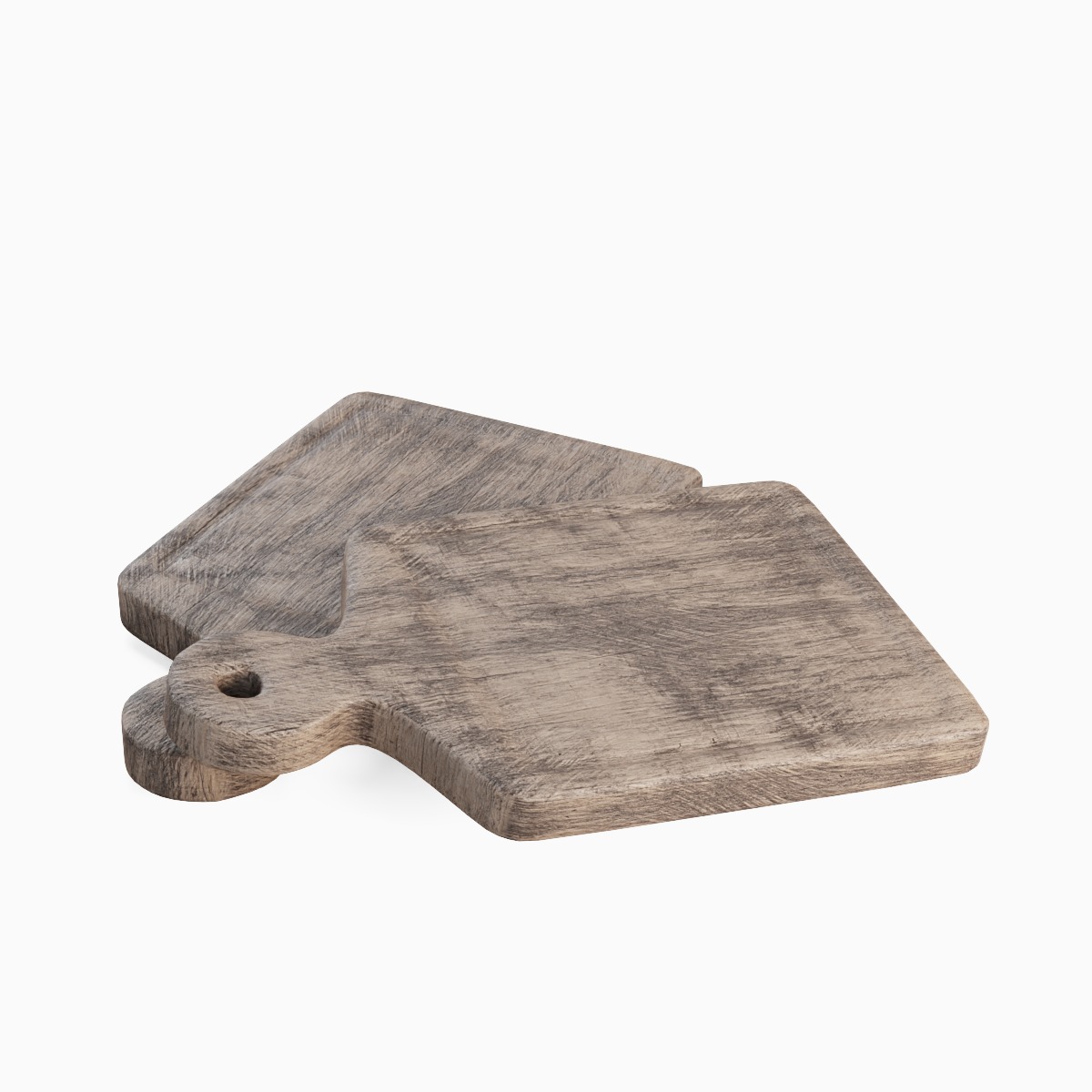 Cutting Board 01 Low-poly 3D model_3