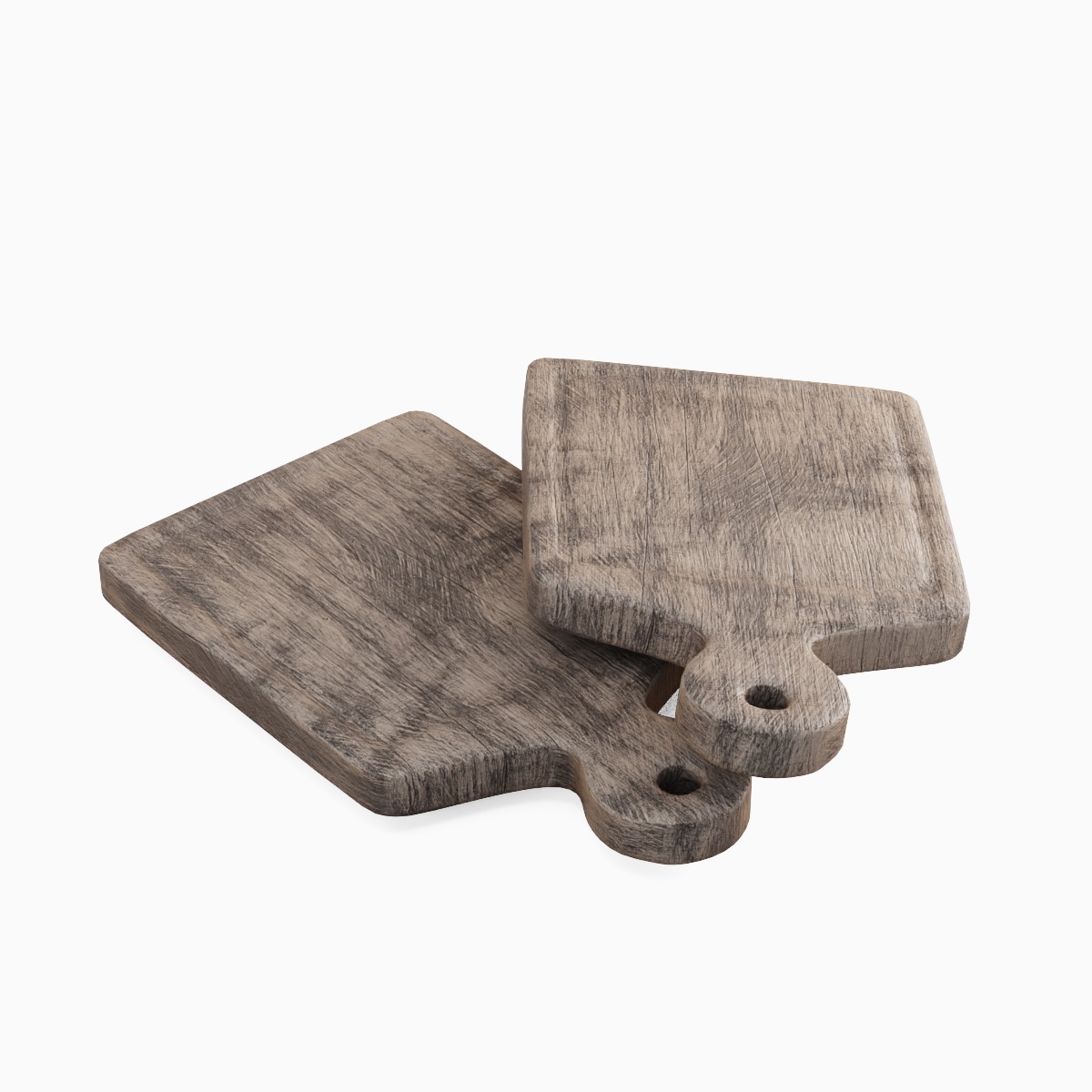 Cutting Board 01 Low-poly 3D model_2