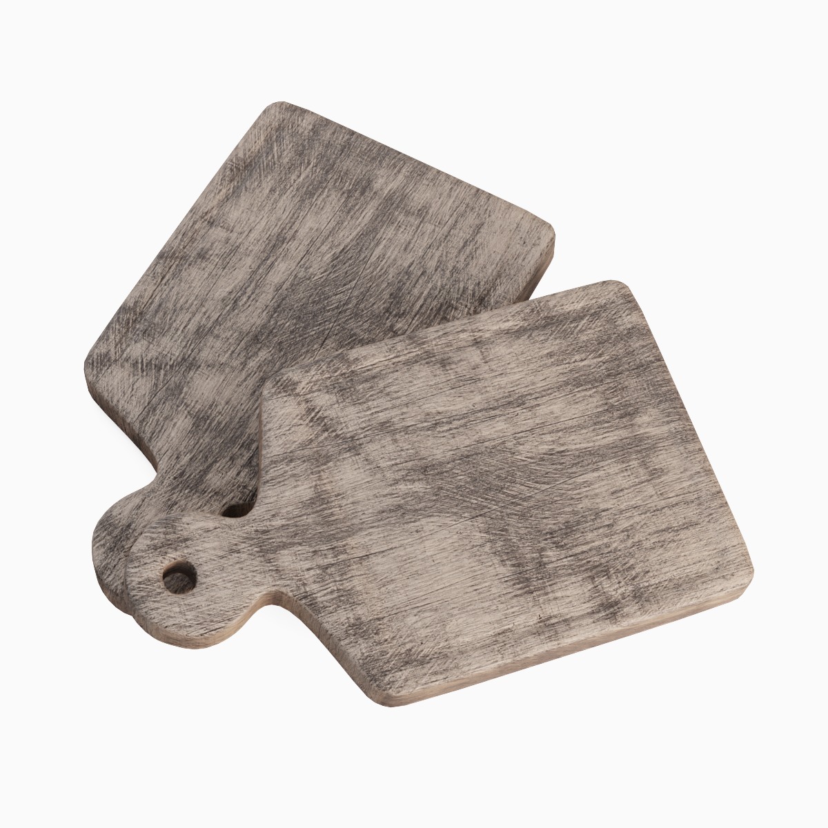 Cutting Board 01 Low-poly 3D model_5