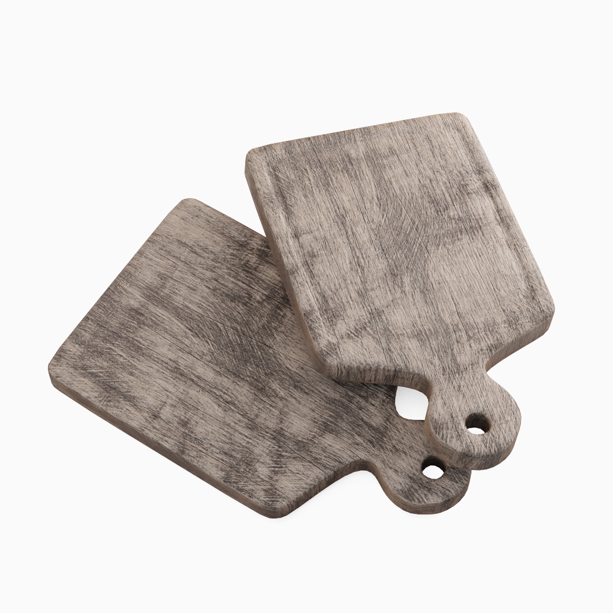 Cutting Board 01 Low-poly 3D model_4
