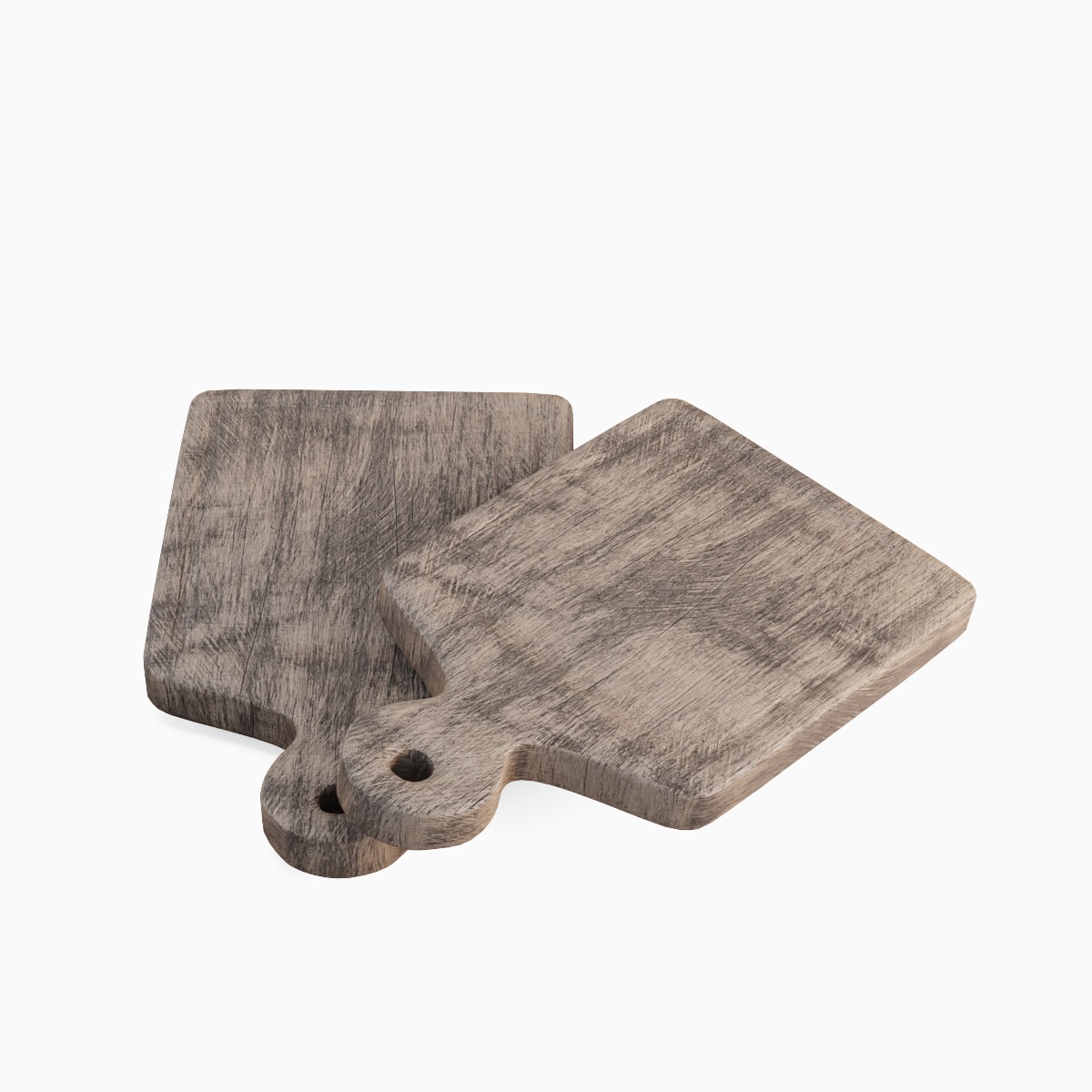 Cutting Board 01 Low-poly 3D model_1