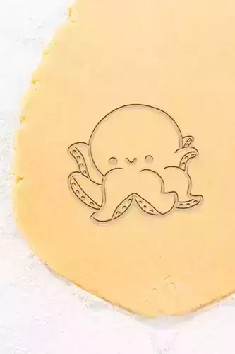 Baby Octopus Cookie Cutter - Biscuit Cutter