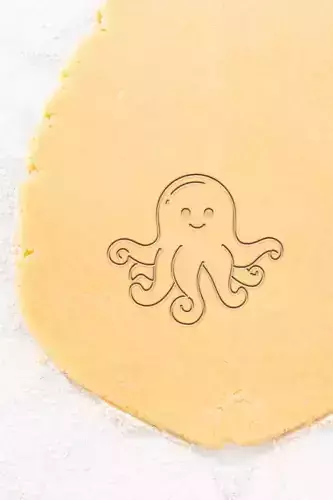 Baby Octopus Cookie Cutter - Biscuit Cutter