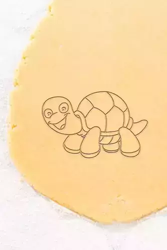 Baby Turtle Cookie Cutter - Biscuit Cutter