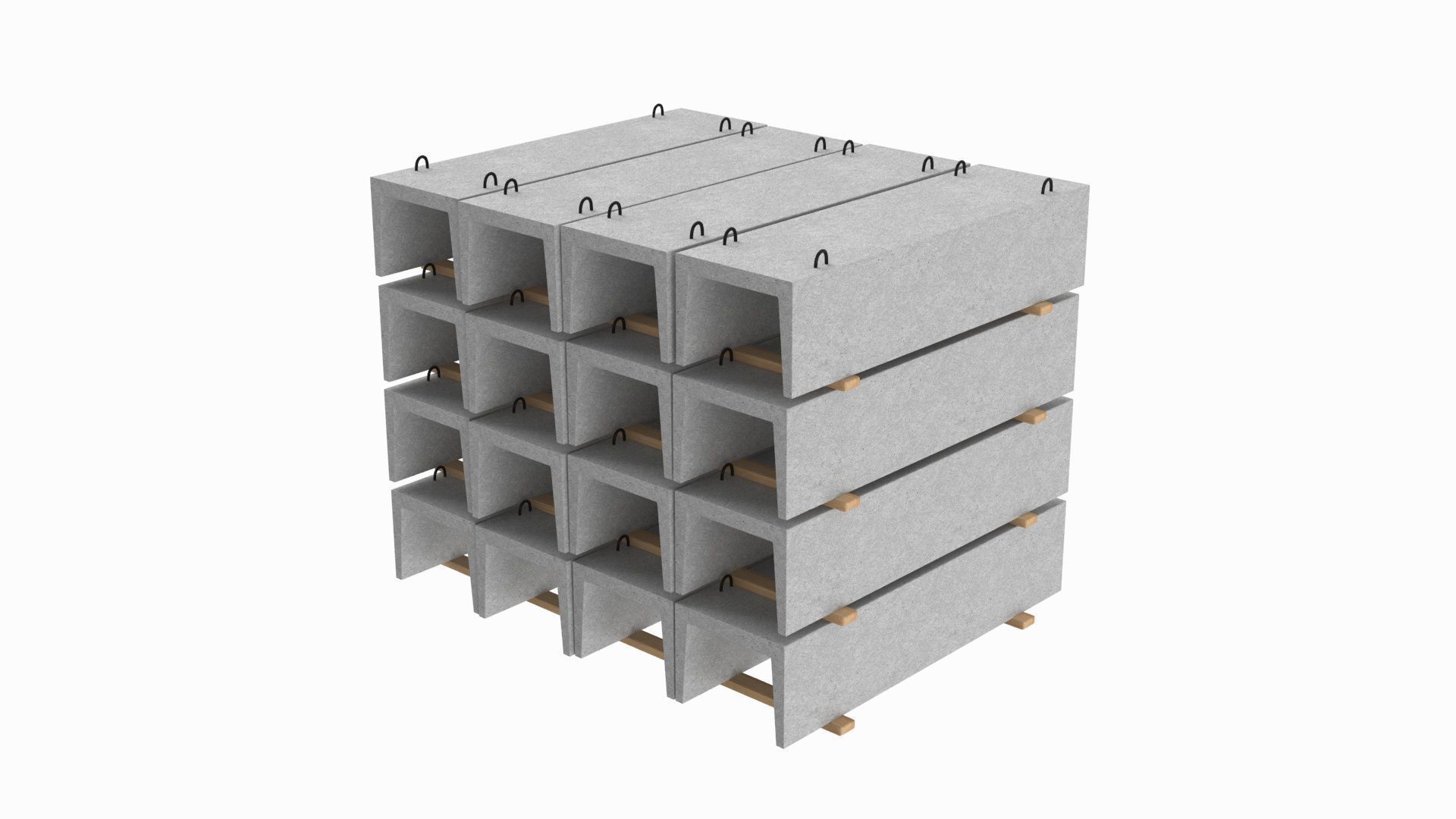 20 Concrete Building Materials Collection _46