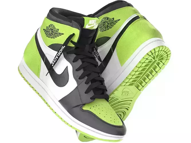 Nike air jordan 1 retro green