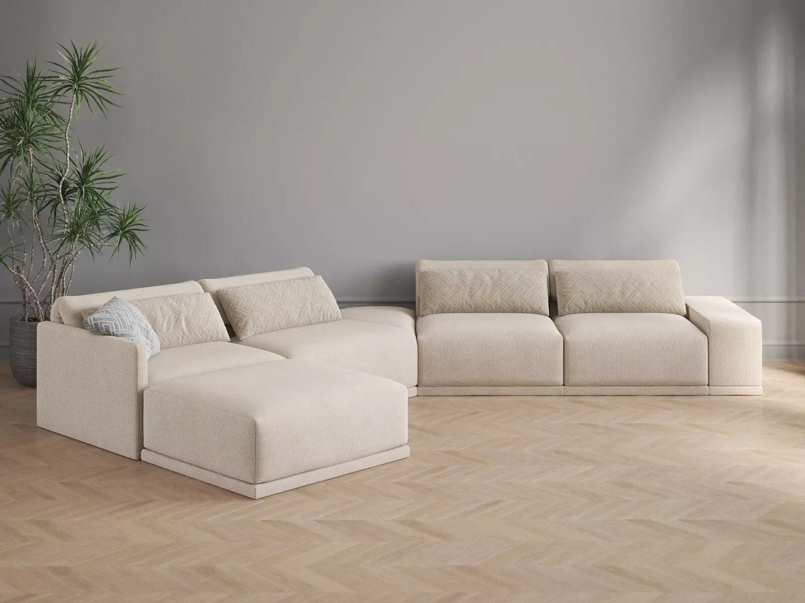 Grand Angle 10B Sofa 3D model