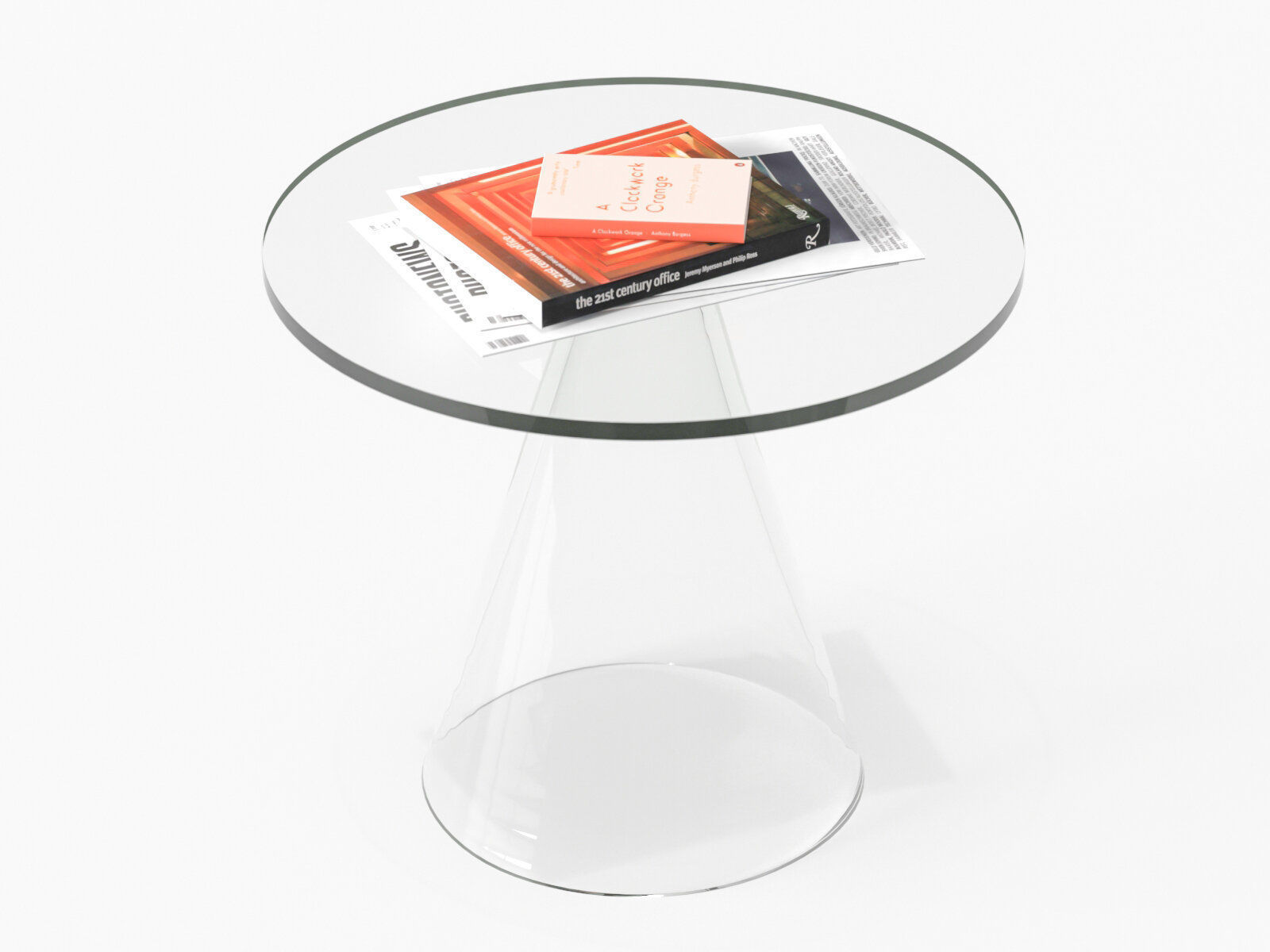 Sander Side Table 3D model_2