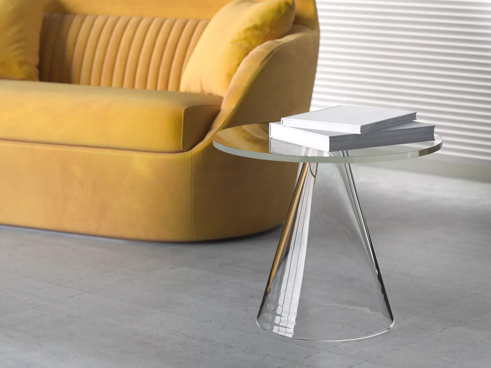 Sander Side Table 3D model_0