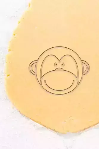 Monkey Cookie Cutter - Biscuit Cutter
