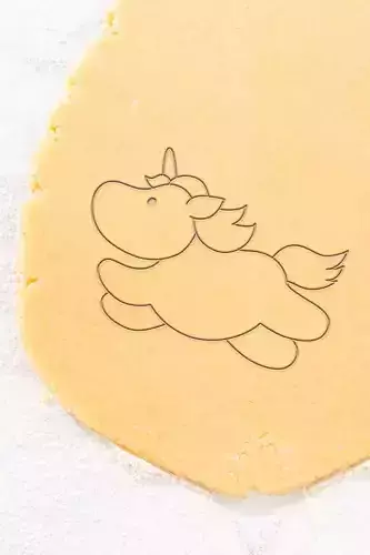 Unicorn Cookie Cutter - Biscuit Cutter