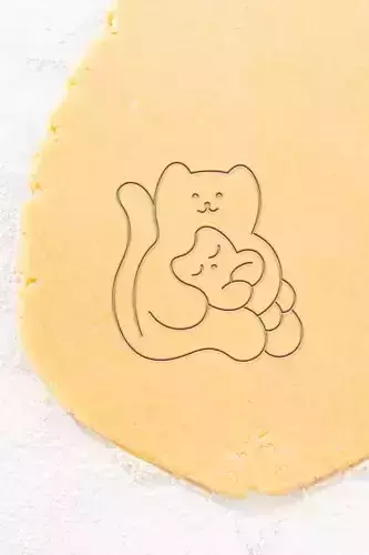 Cat Mom Cookie Cutter - Biscuit Cutter