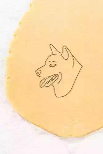 Dog Cookie Cutter - Biscuit Cutter
