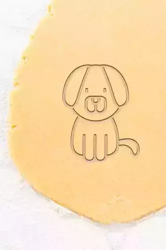 Dog Cookie Cutter - Biscuit Cutter