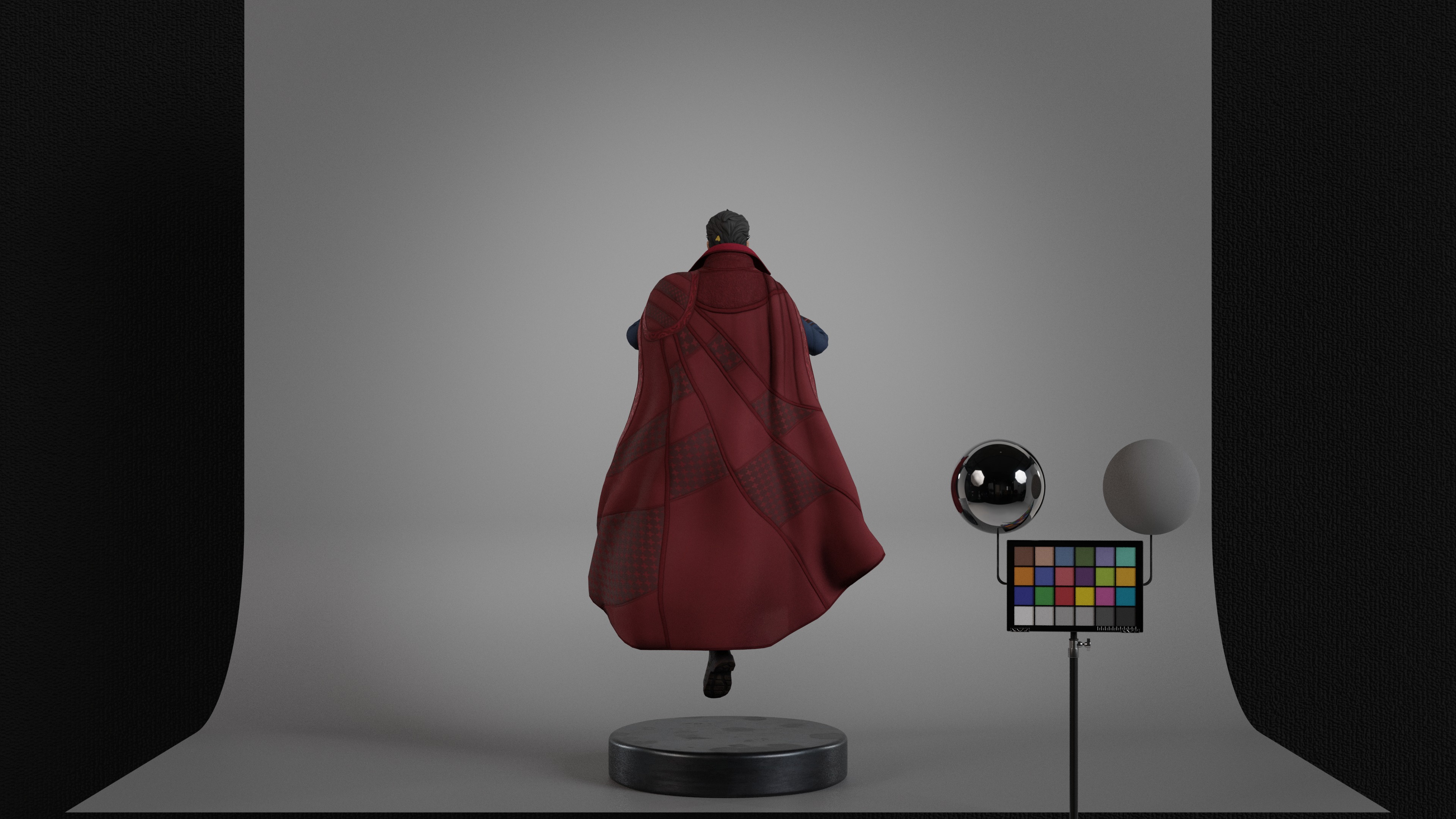 Doctor Strange Low-poly 3D model_13