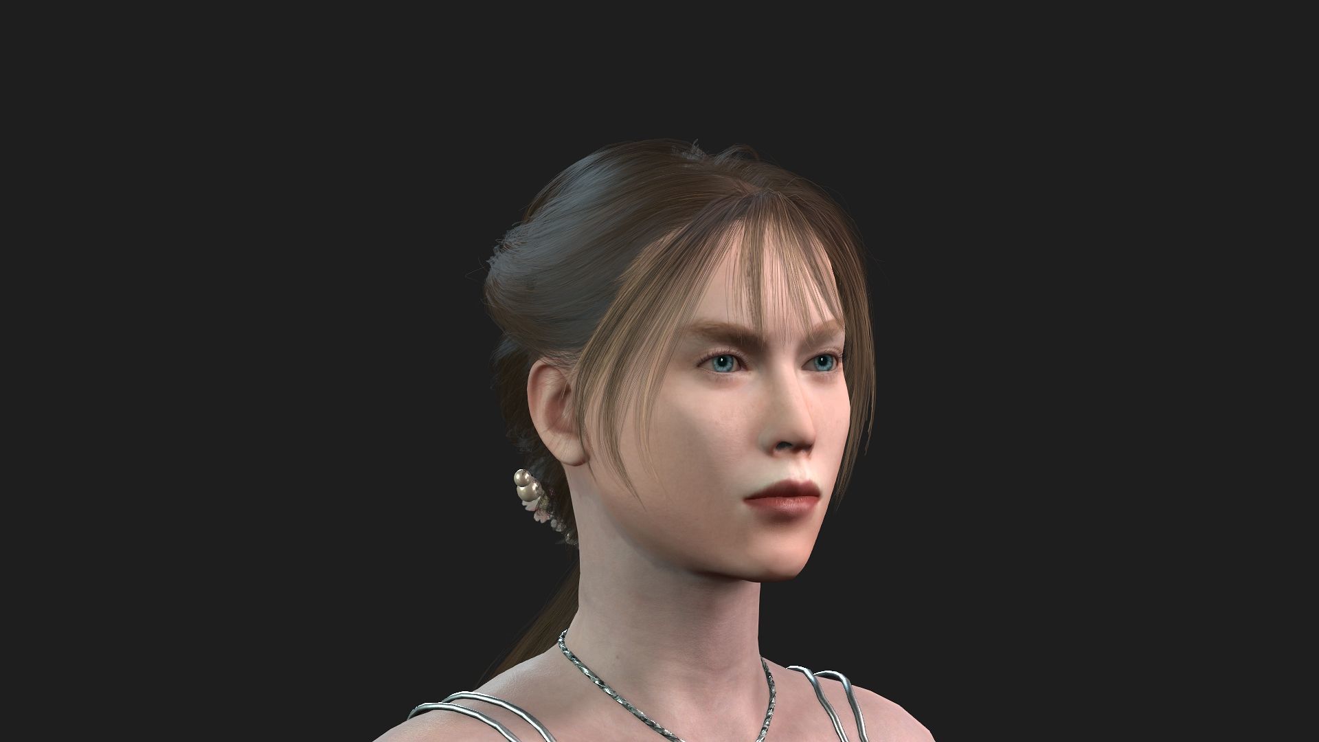 High Quality 3D Model of a Woman 3D model_7