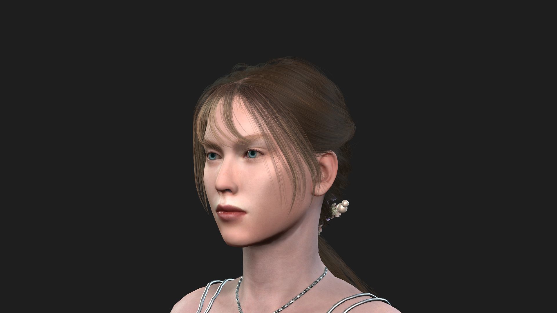 High Quality 3D Model of a Woman 3D model_6