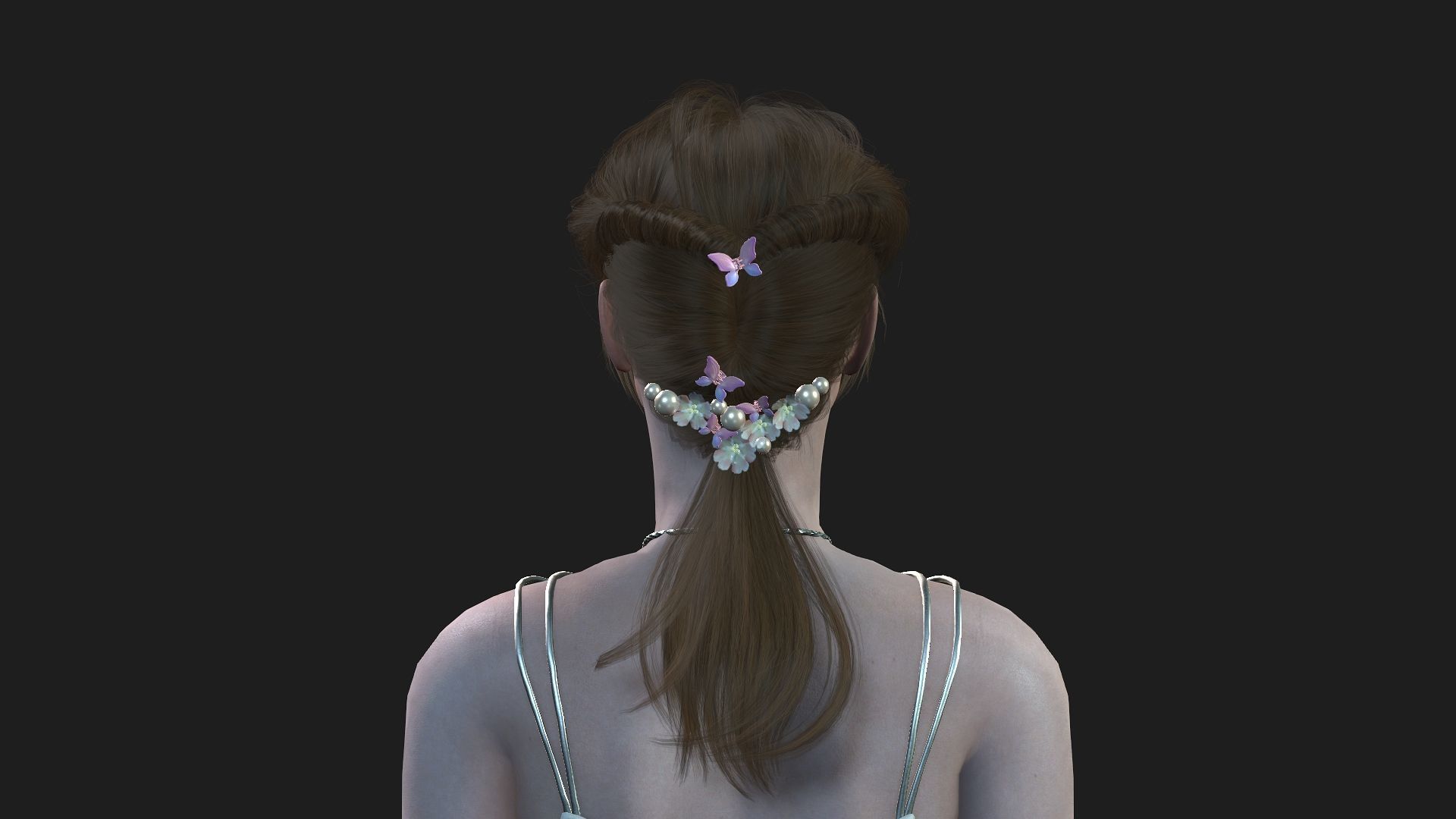 High Quality 3D Model of a Woman 3D model_5