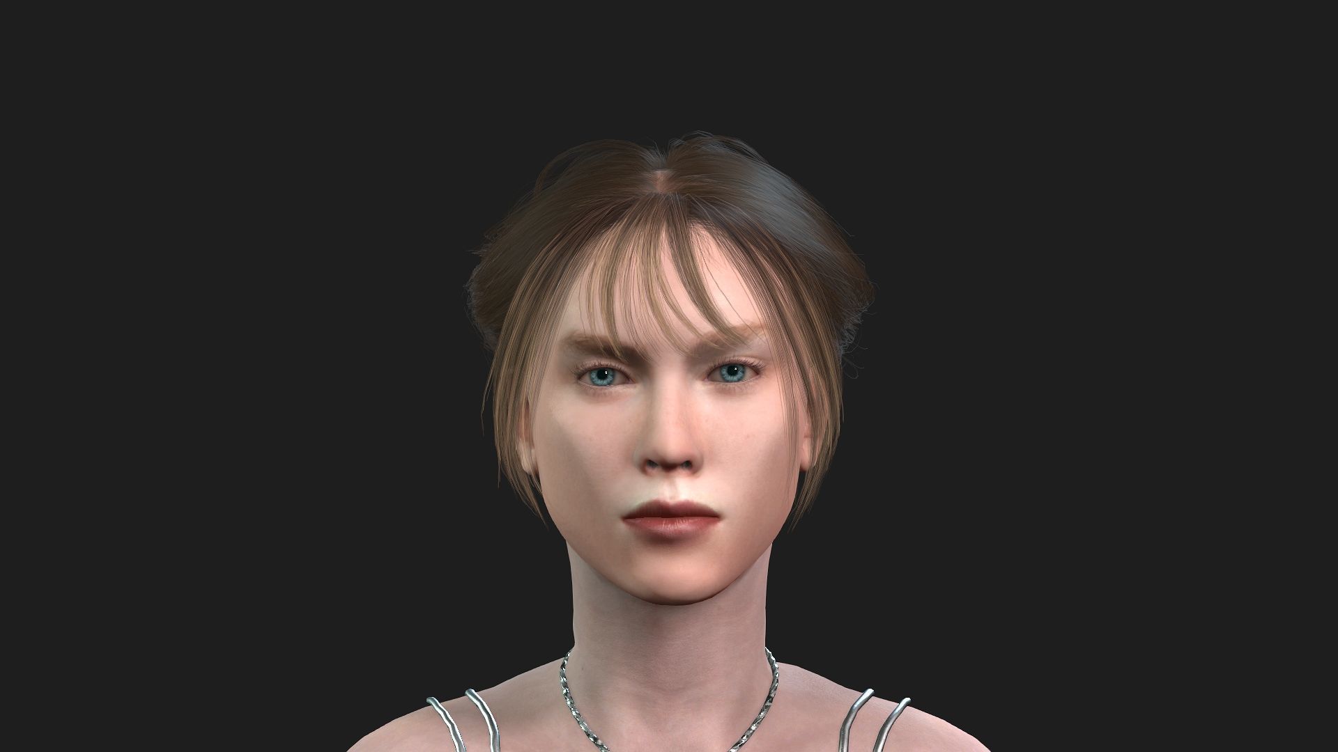 High Quality 3D Model of a Woman 3D model_1