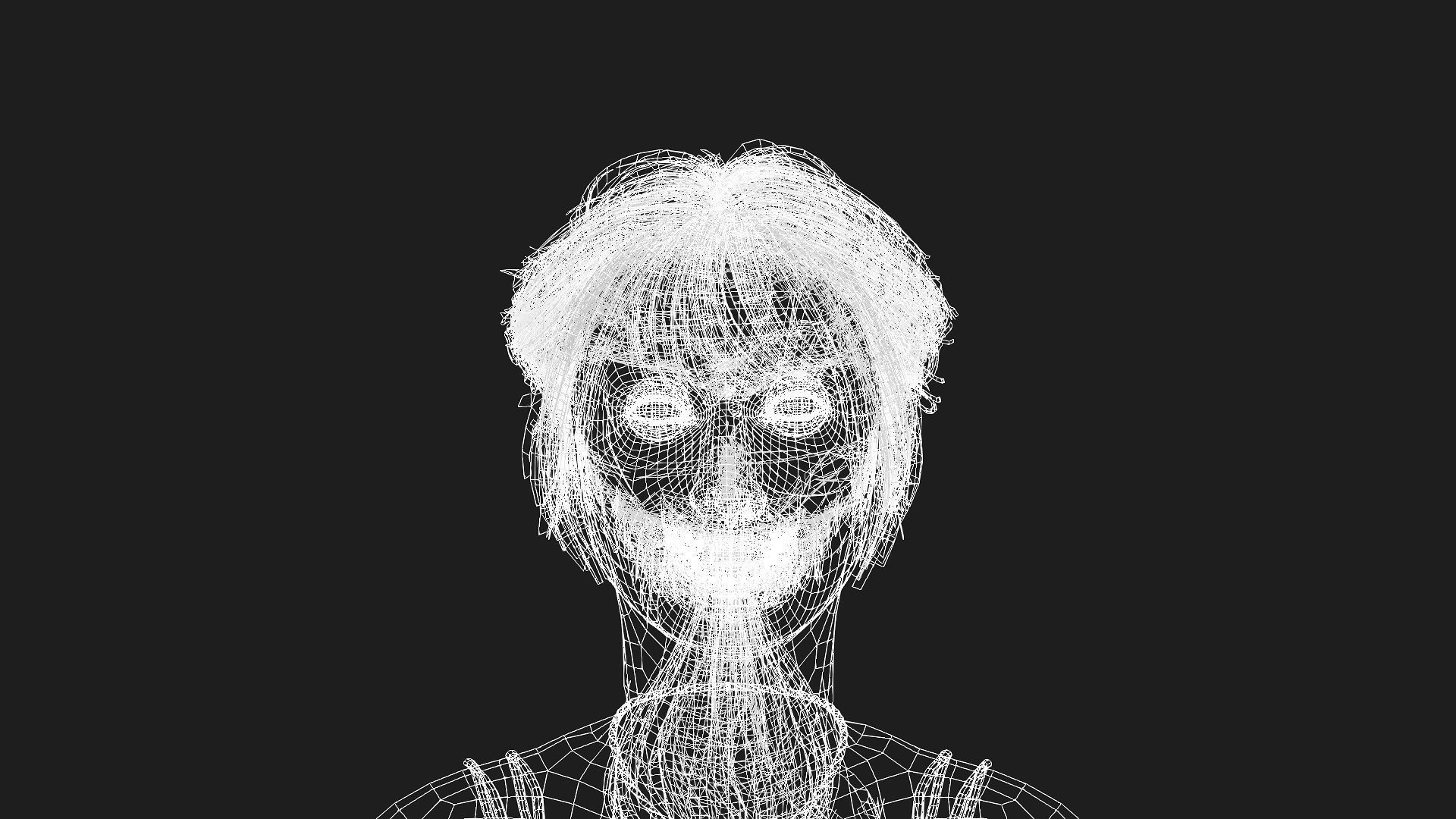 High Quality 3D Model of a Woman 3D model_9