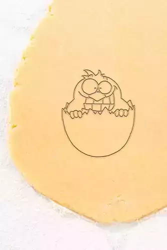 Monster Cookie Cutter - Biscuit Cutter