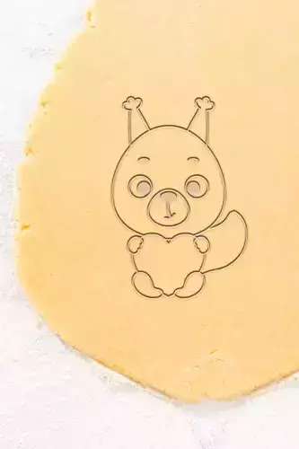 Baby Bear Cookie Cutter - Biscuit Cutter 3D print model