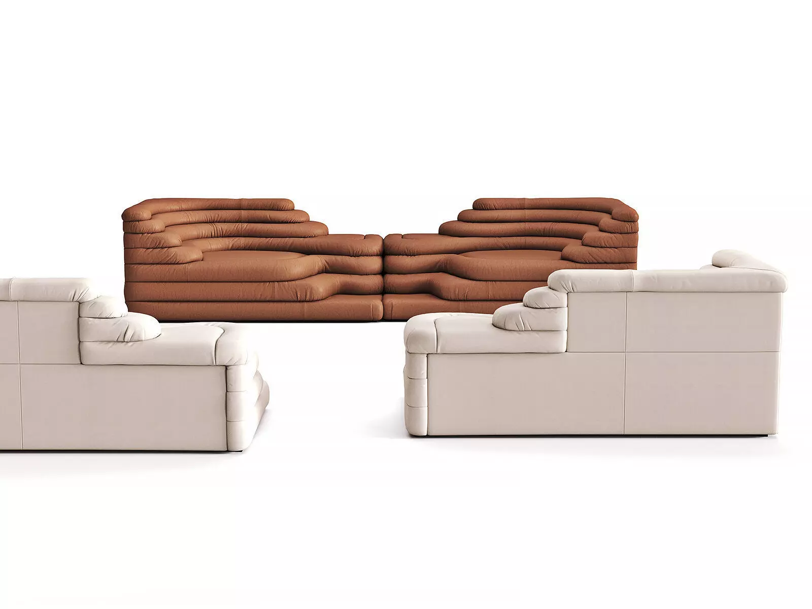 DS 1025 Terrazza Sofa Set 1 3D model