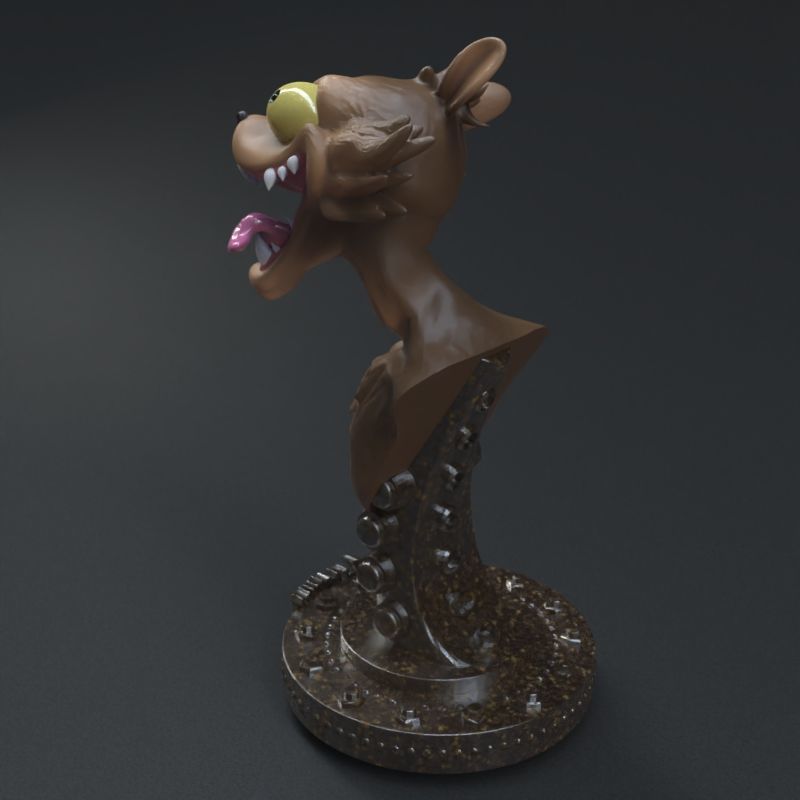 Weasel from Creatures Commandos 3D print model_14