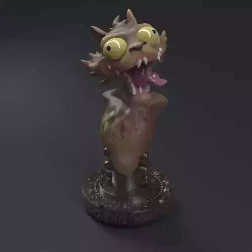 Weasel from Creatures Commandos 3D print model