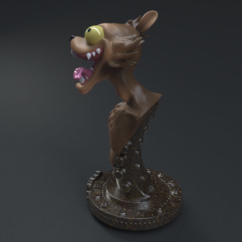 Weasel from Creatures Commandos 3D print model_13