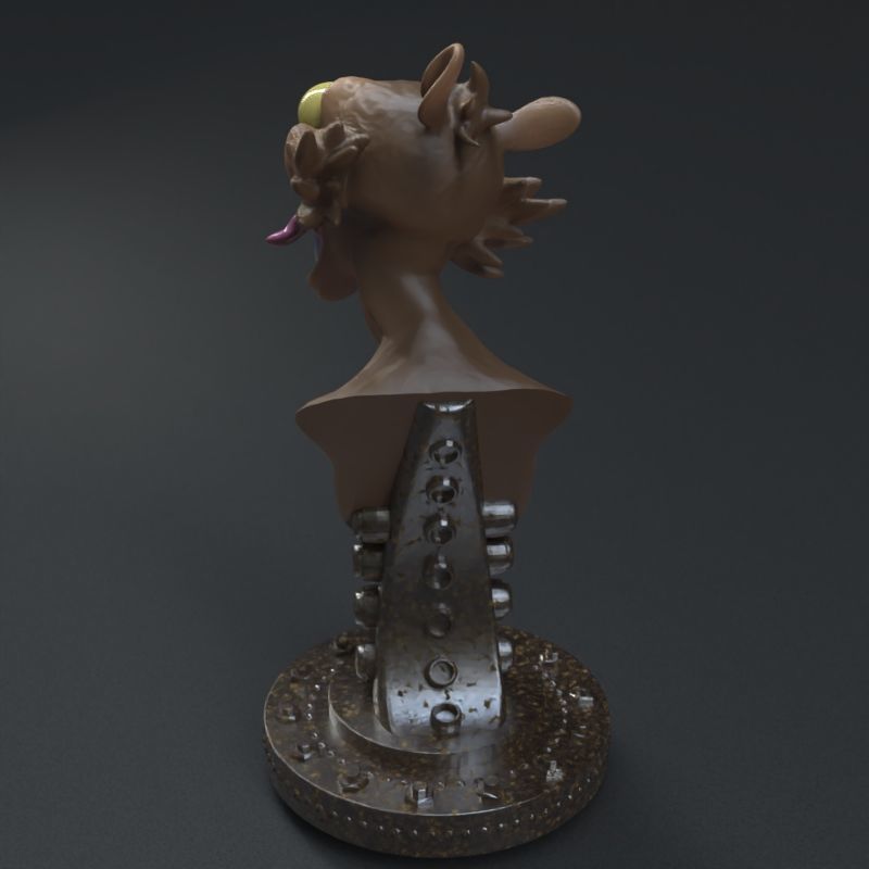 Weasel from Creatures Commandos 3D print model_17