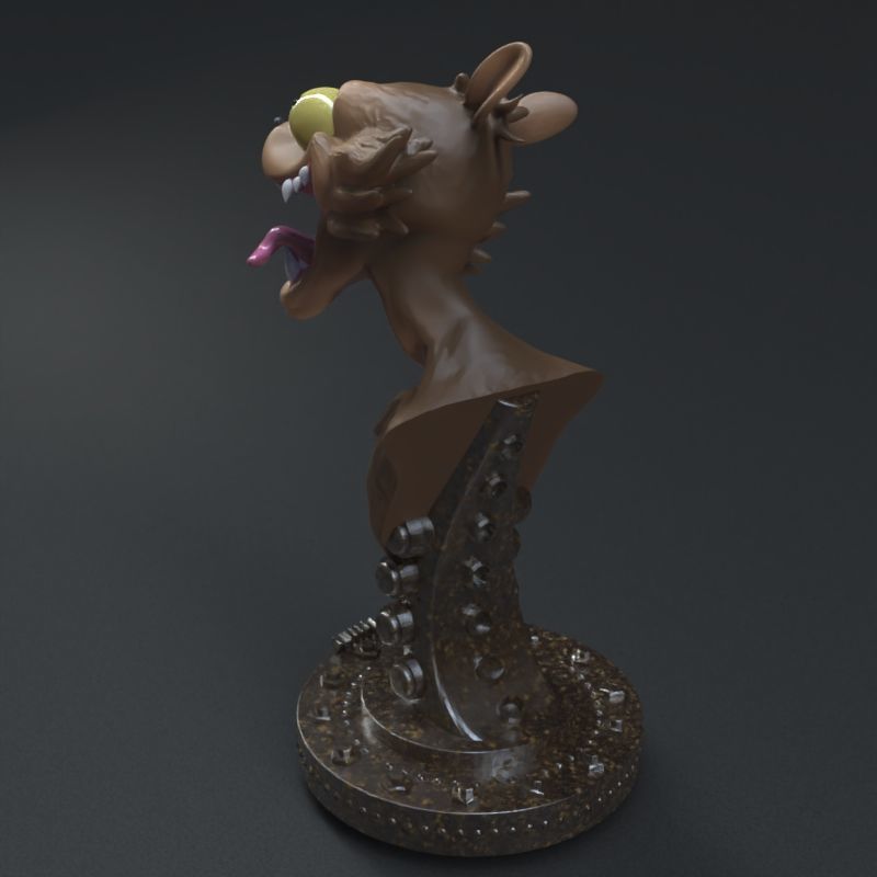 Weasel from Creatures Commandos 3D print model_15