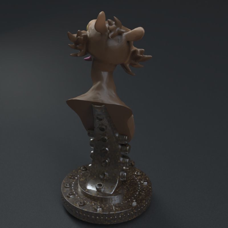 Weasel from Creatures Commandos 3D print model_19