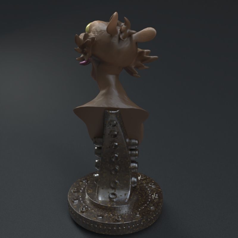Weasel from Creatures Commandos 3D print model_18