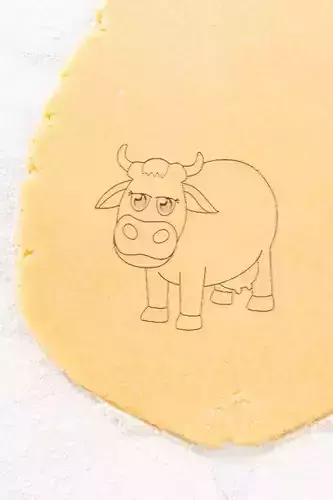 Cow Cookie Cutter - Biscuit Cutter