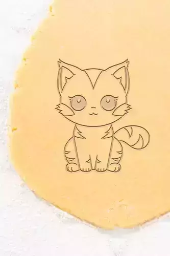 Cat Cookie Cutter - Biscuit Cutter