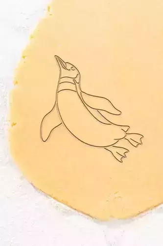 Penguin Cookie Cutter - Biscuit Cutter