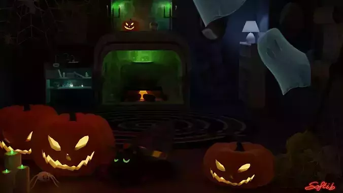 Halloween  Scene