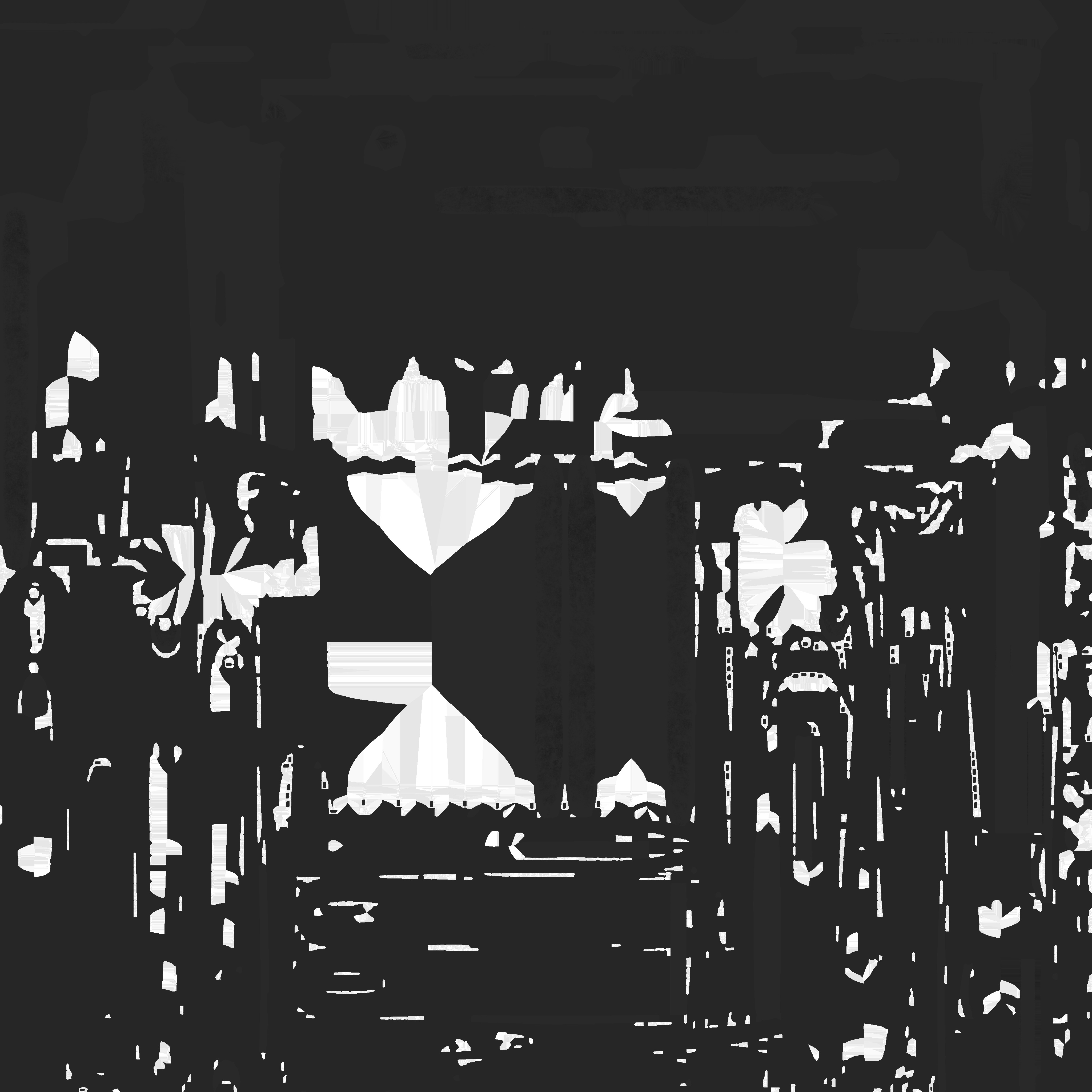 Future Ski Low-poly 3D model_9