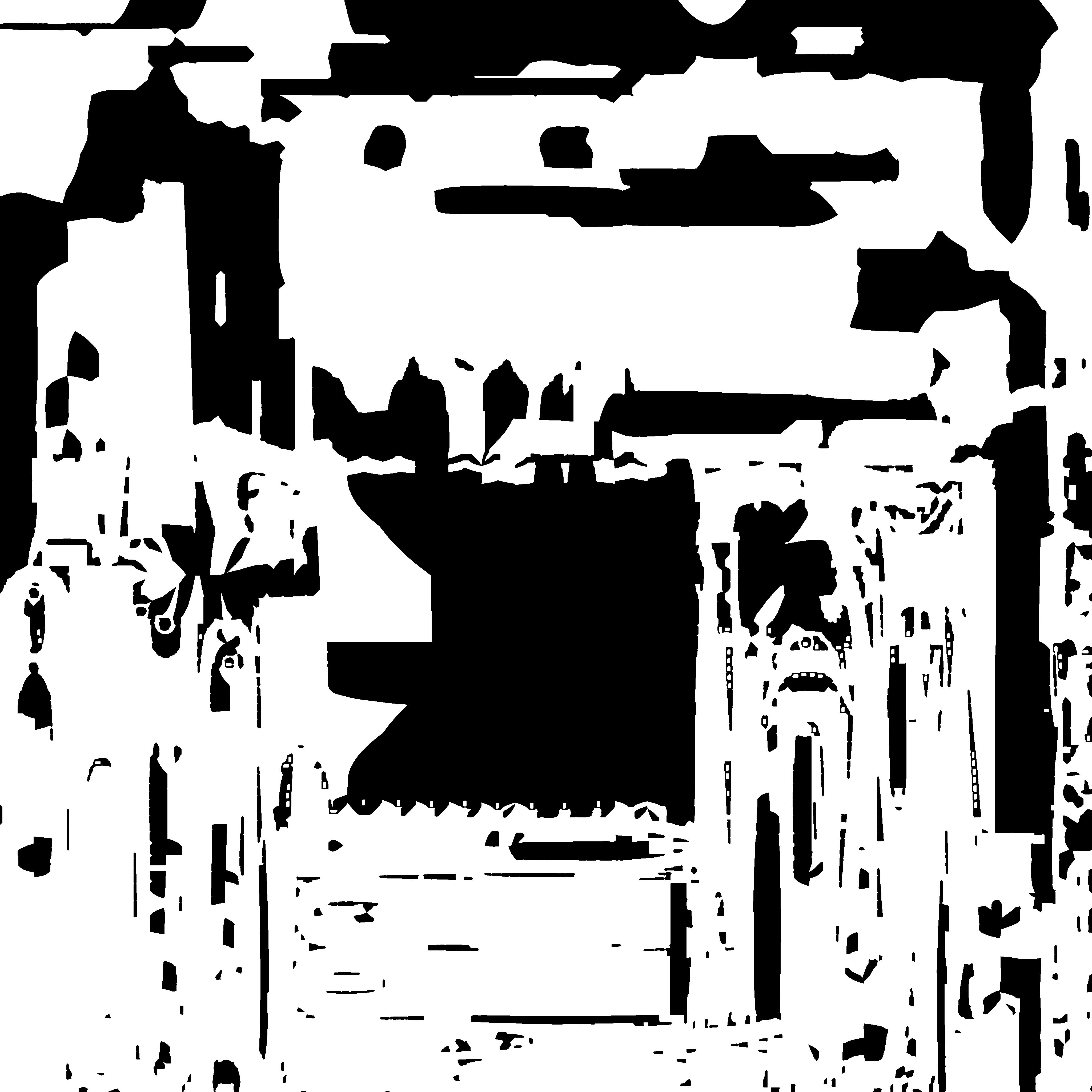 Future Ski Low-poly 3D model_7